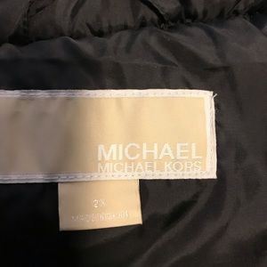 Micheal kors Faux-Fur Trim Hooded Down Puffer coat